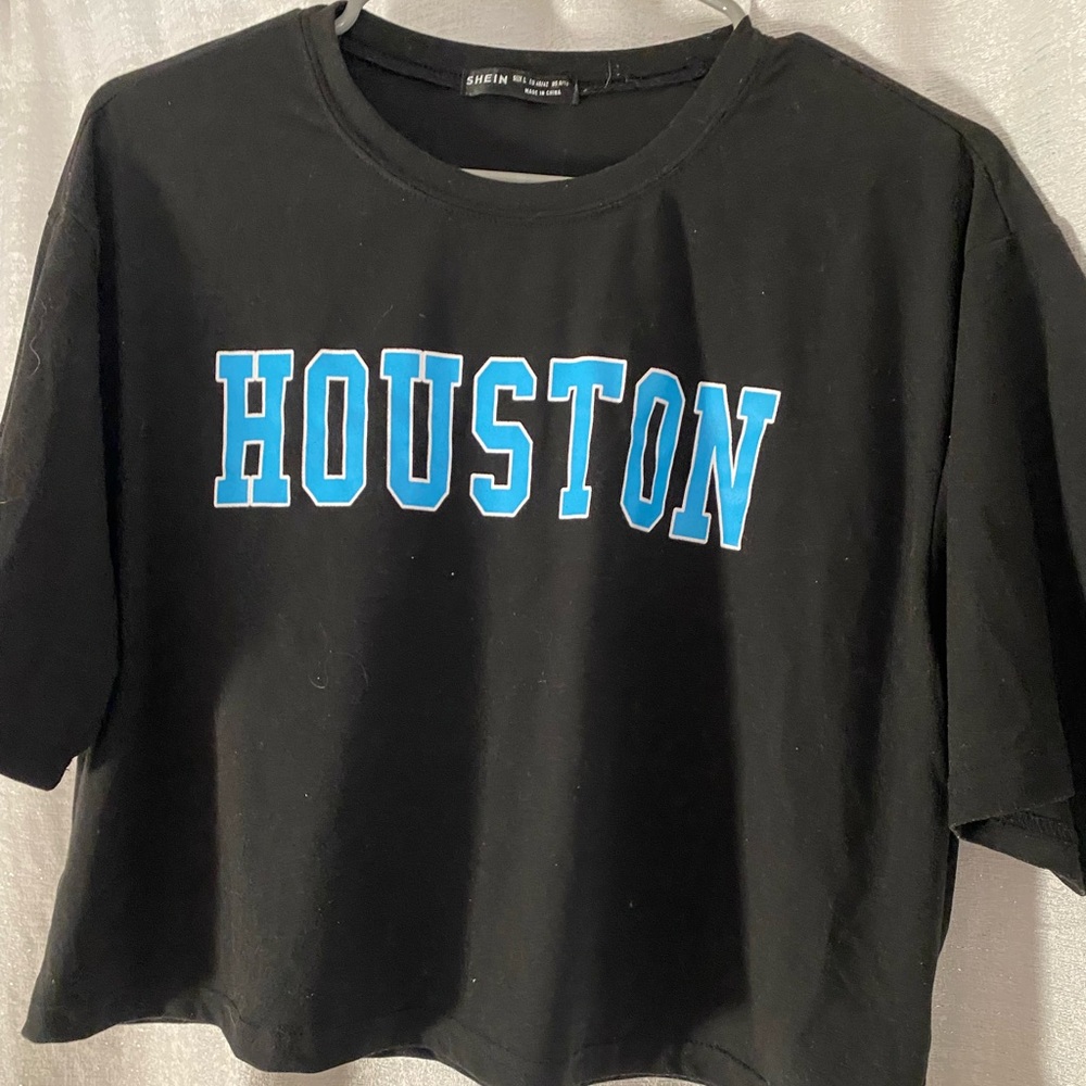 SHEIN HOUSTON CROP TOP L
